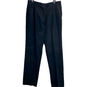 Faconnable Women’s Navy Corduroy Trouser Pants Size 12